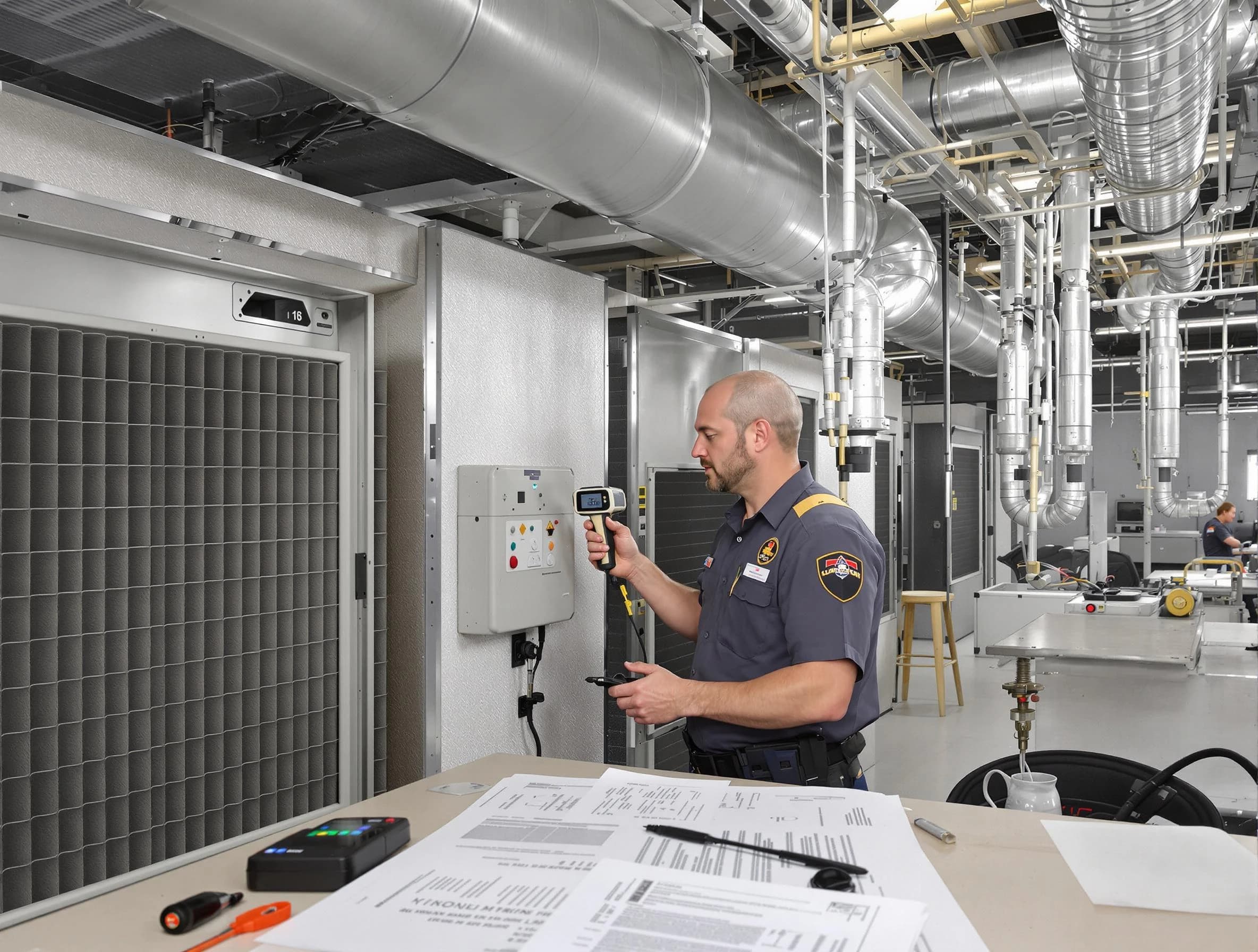 Professional filter system inspection by Marietta Air Duct Cleaning in Marietta