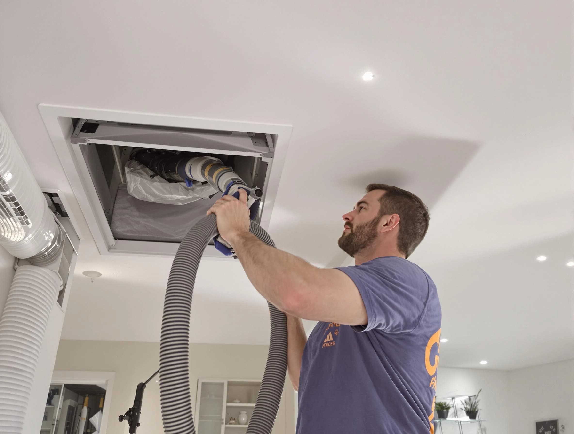 Precision indoor duct cleaning by Marietta Air Duct Cleaning in Marietta