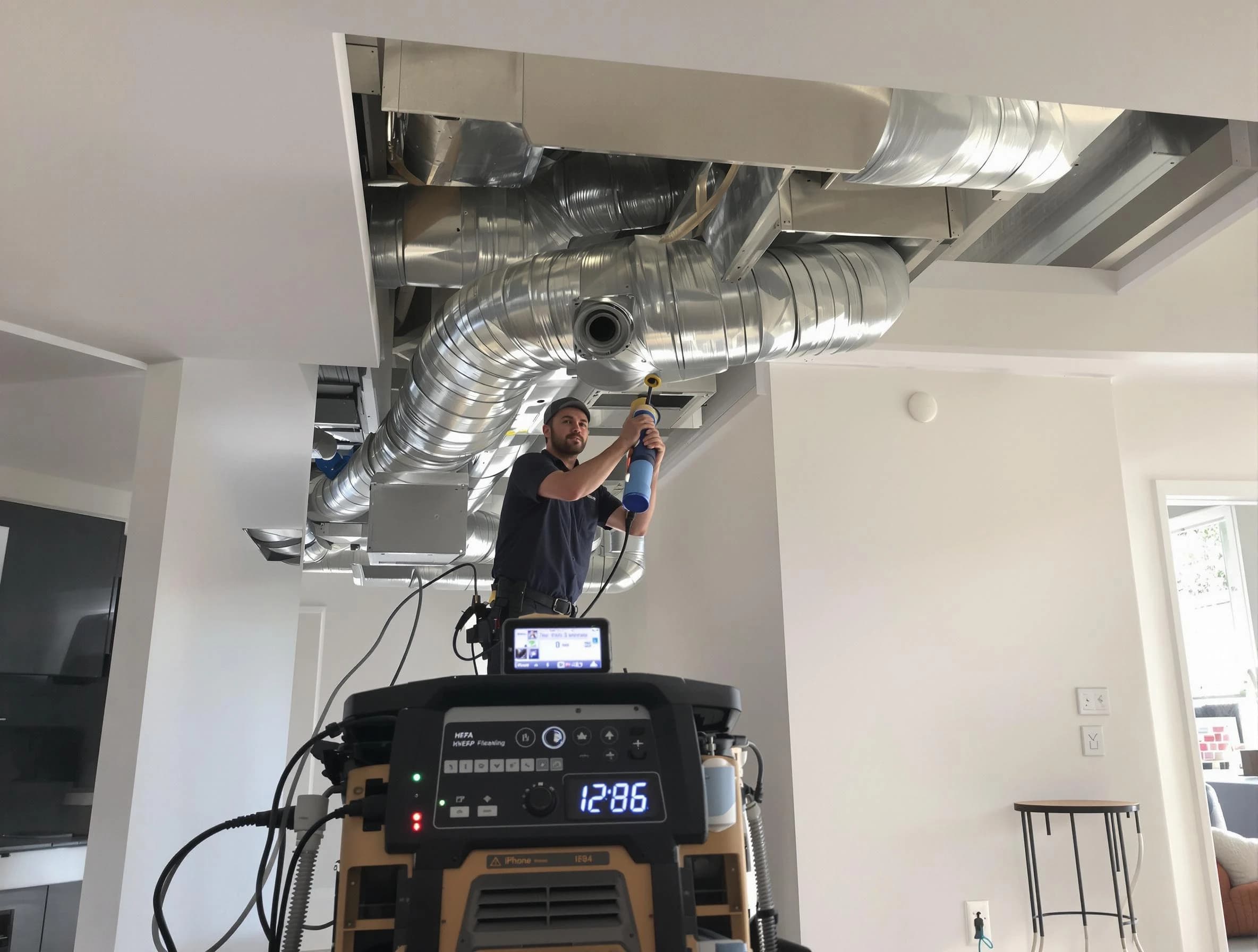 Advanced pure air duct cleaning by Marietta Air Duct Cleaning in Marietta