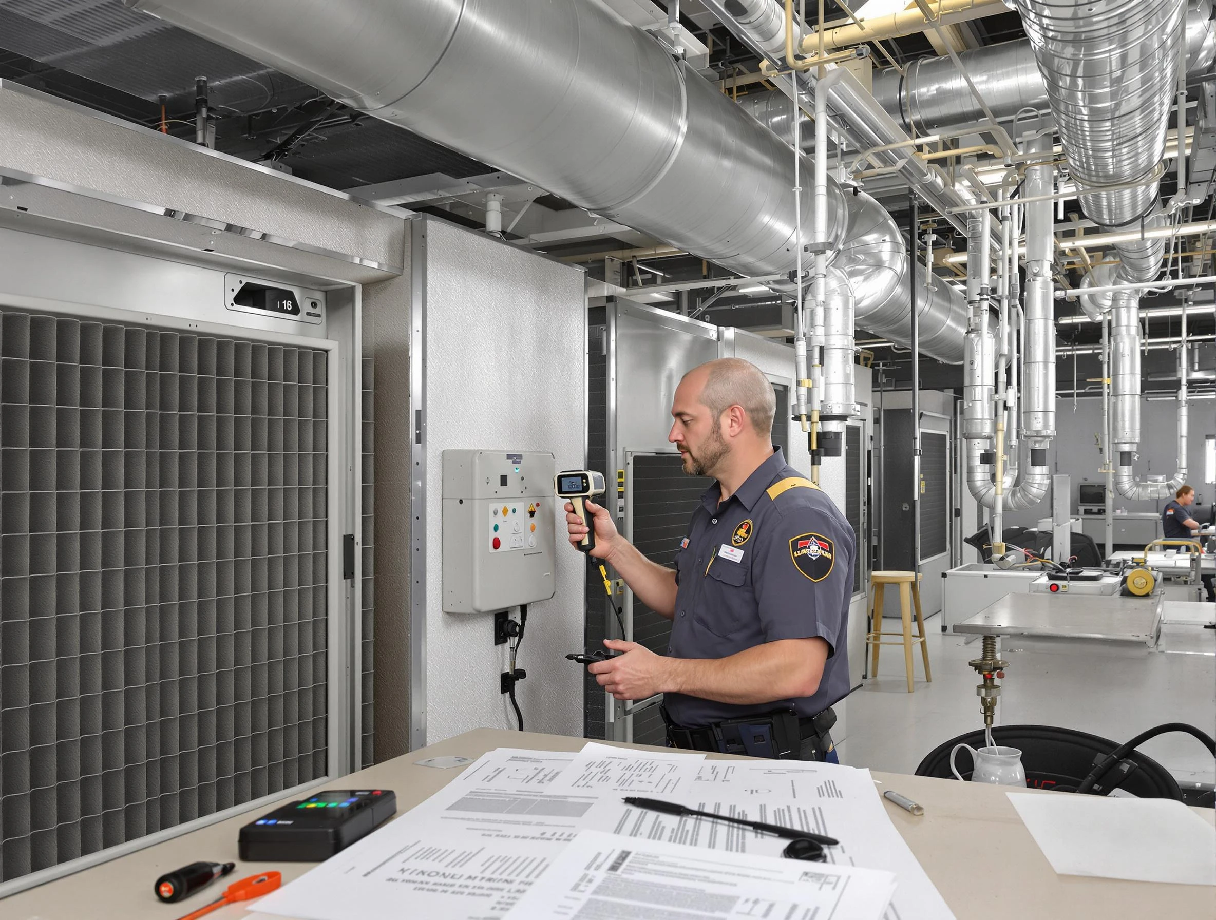 Professional filter system inspection by Marietta Air Duct Cleaning in Marietta